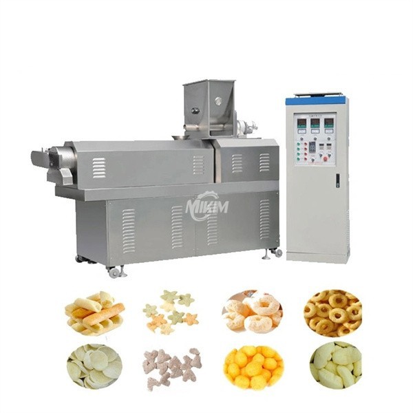 corn puffed food extruder